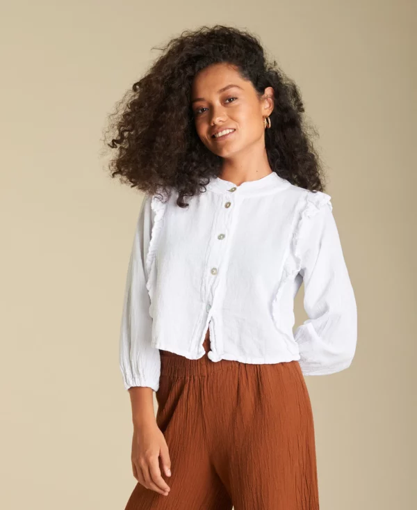 Soldes 16 Chemise courte à volants Barbie