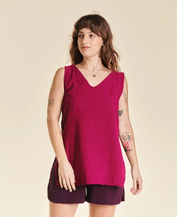 Soldes 3 elia magenta 1 » Ahúma 100% Gaze de Coton